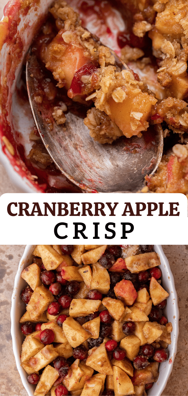 Cranberry apple crisp