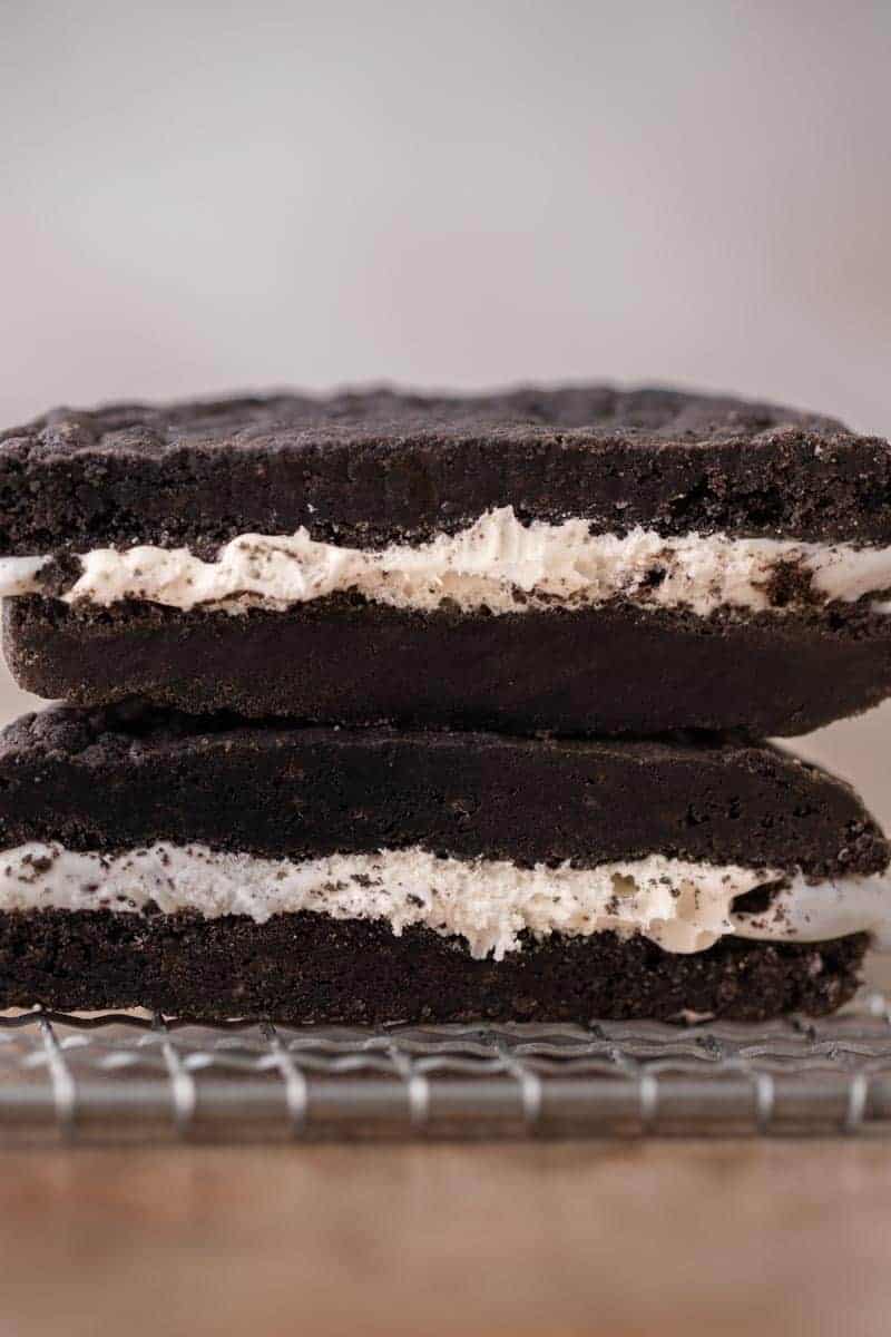 Crumbl Mallow Oreo Sandwich Cookies Lifestyle of a Foodie