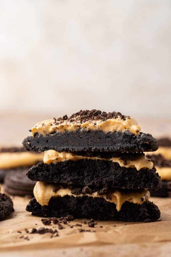 Crumbl chocolate pumpkin cheesecake cookies