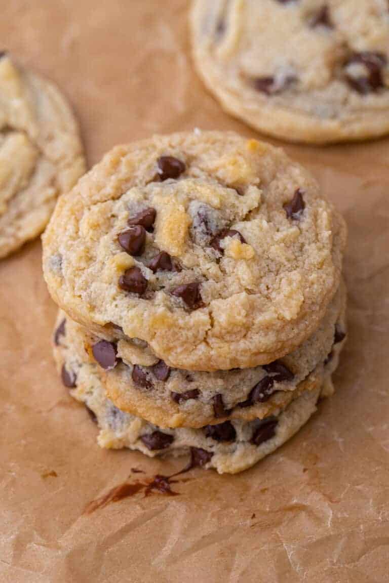 Easy Eggless Chocolate Chip Cookies Recipe - Lifestyle of a Foodie