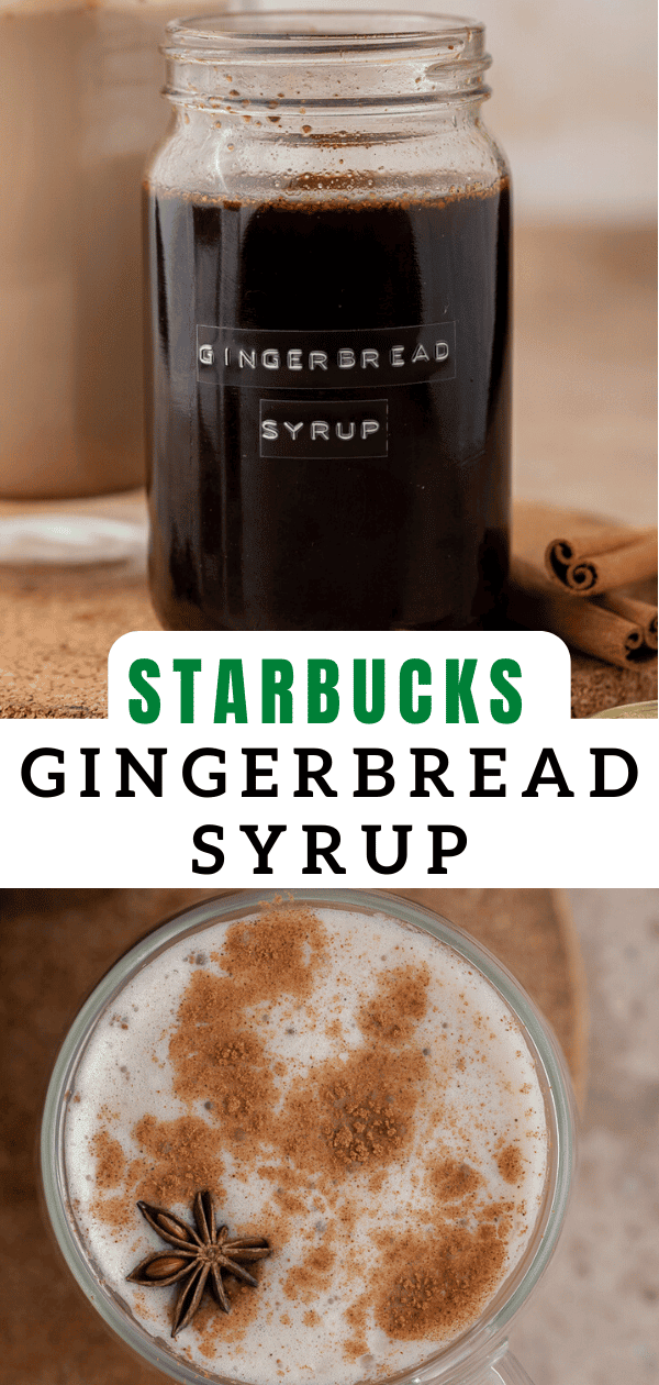 Gingerbread syrup