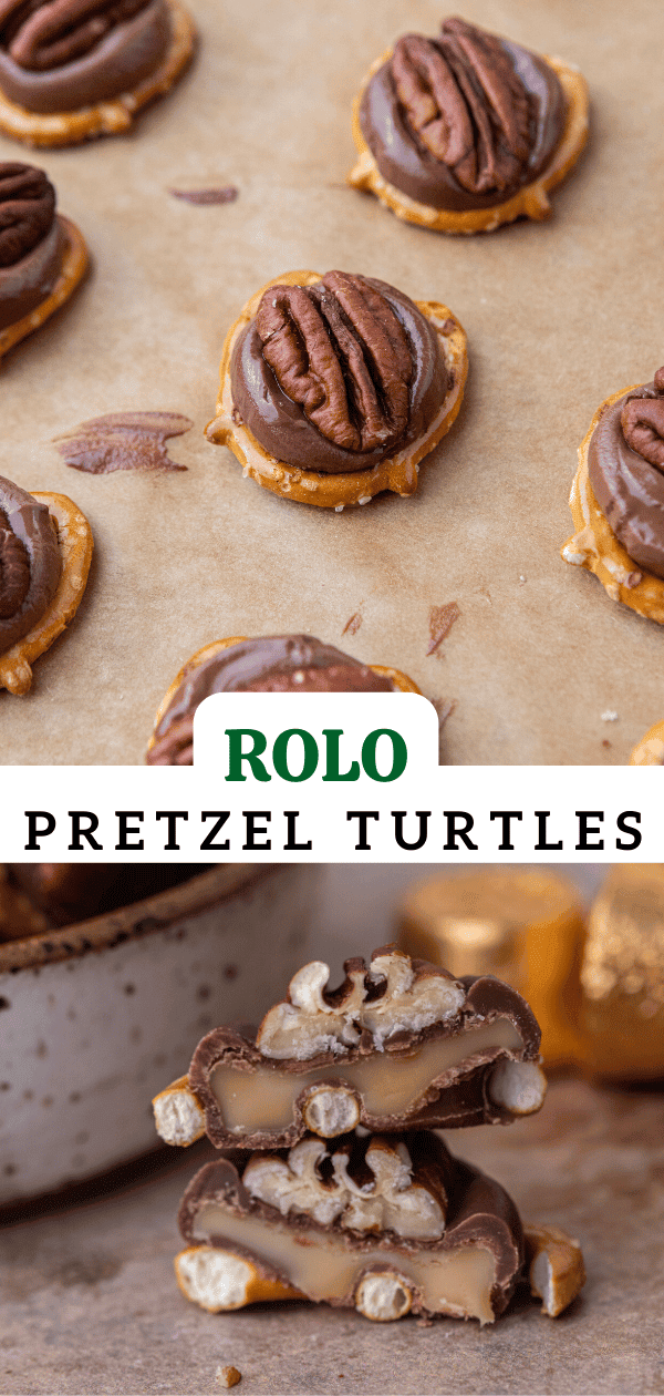 The Easiest Rolo Pretzel Turtles - Lifestyle of a Foodie