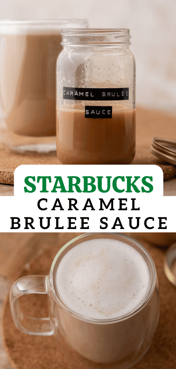 Starbucks Caramel Brulee sauce