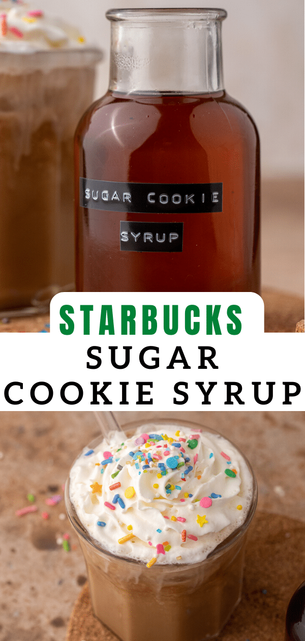 sugar cookie syrup 