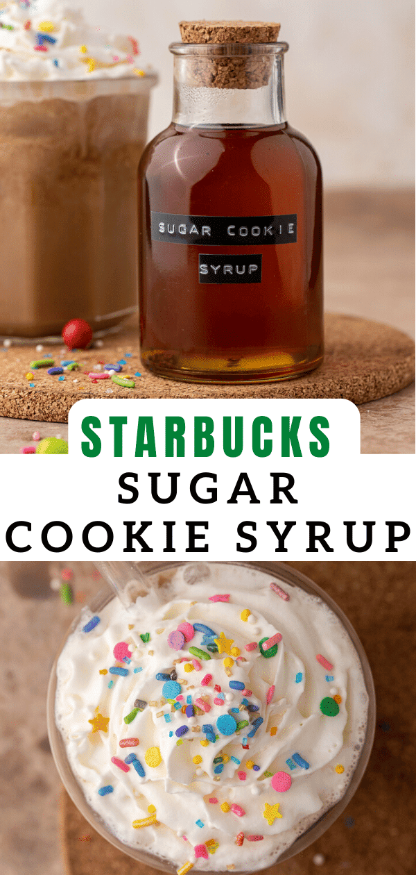 sugar cookie syrup 