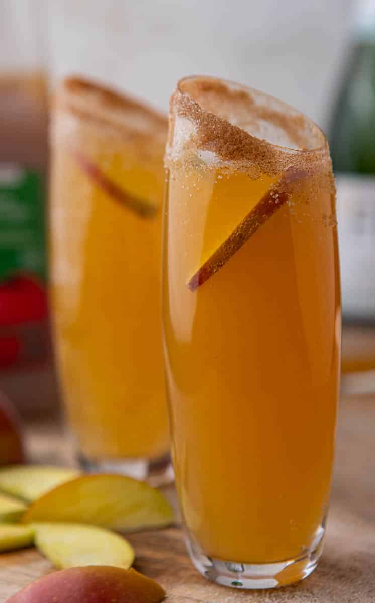 Apple Cider Mimosas