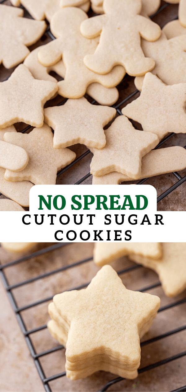 Cutout sugar cookies