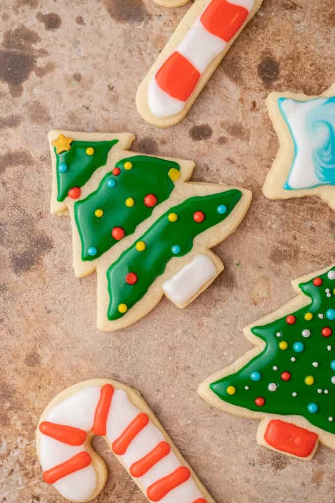 Sugar cookie icing that doesn't spread