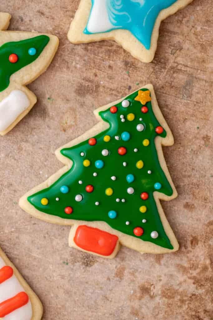 Christmas sugar cookie icing that hardens