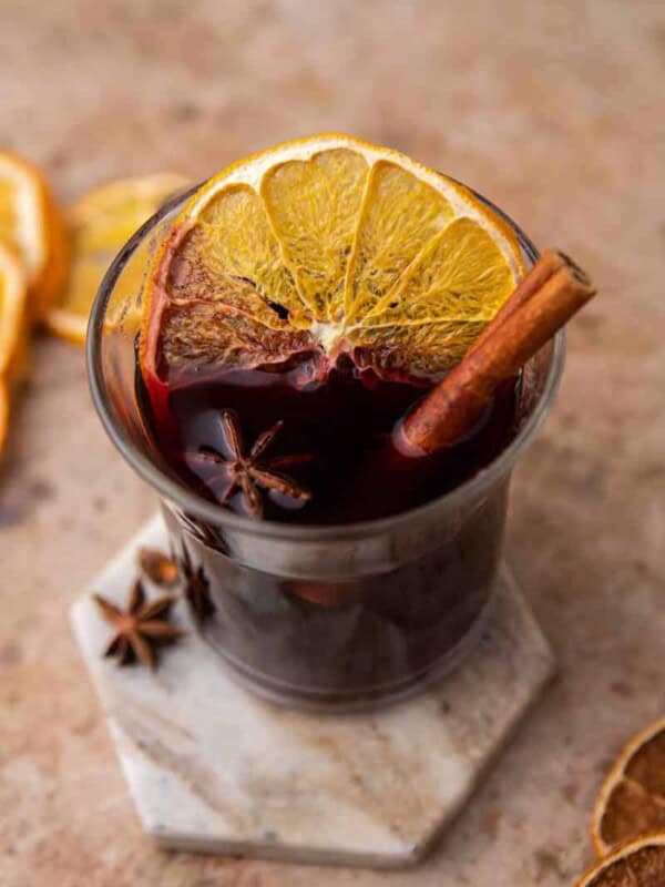 French Vin Chaud Hot mulled wine