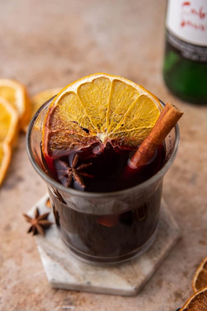 French Vin Chaud Hot mulled wine
