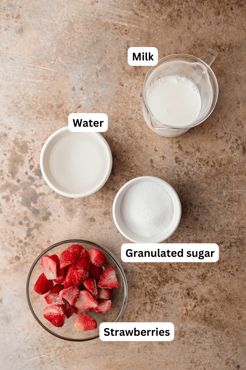 Ingredients on the counter