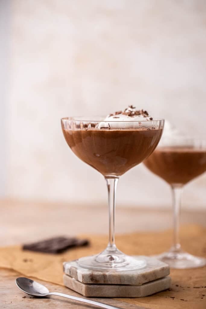 Small batch chocolate mousse