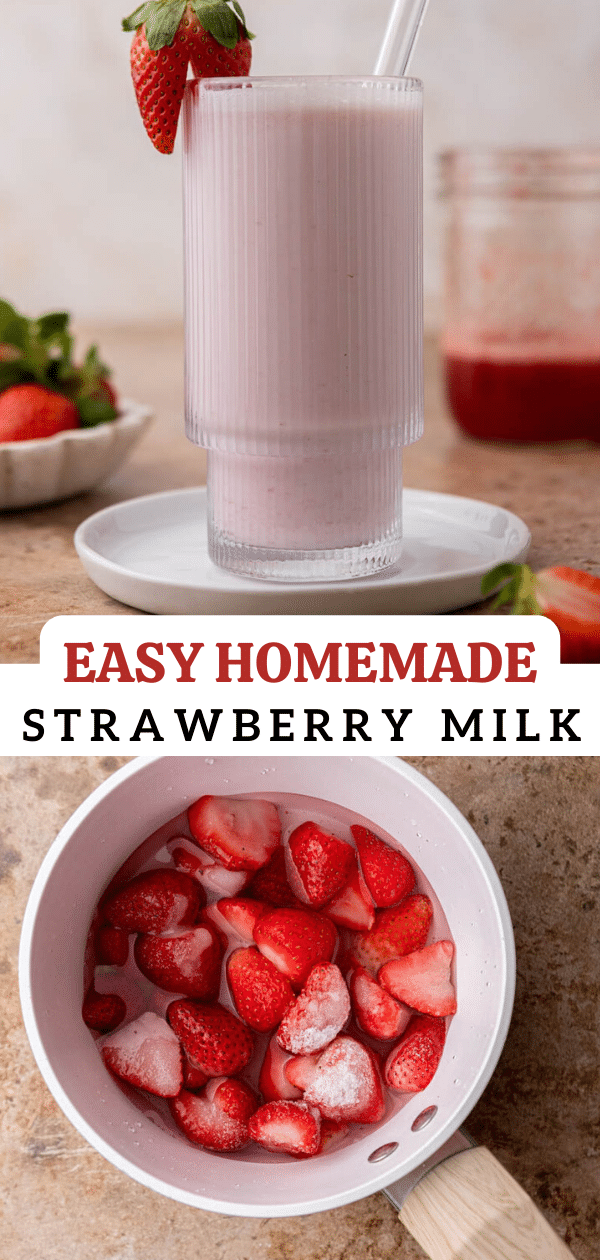 Strawberry milk recipe