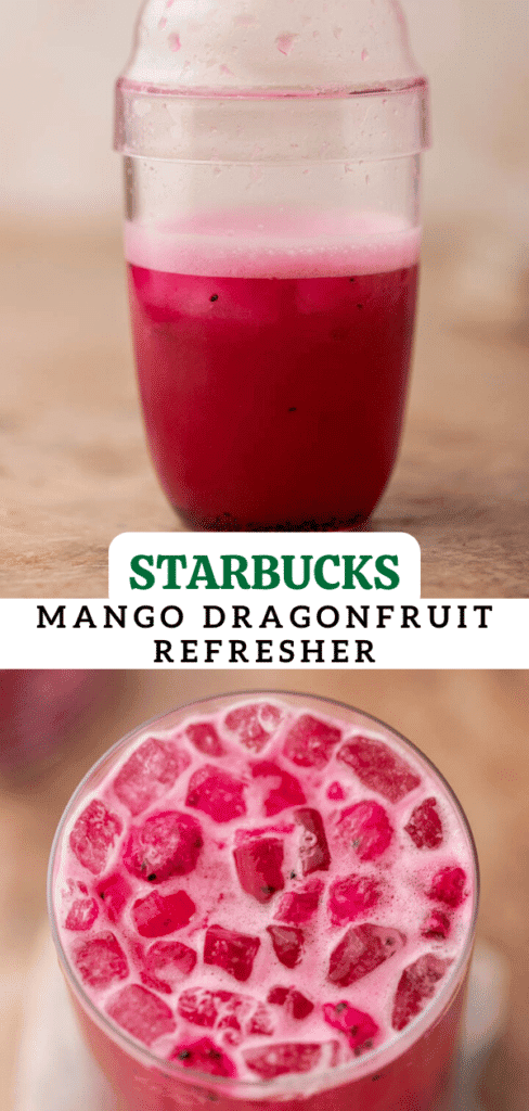 Mango Dragonfruit Starbucks Rezept How to make Starbucks mango dragonfruit refresher - Lifestyle of a Foodie