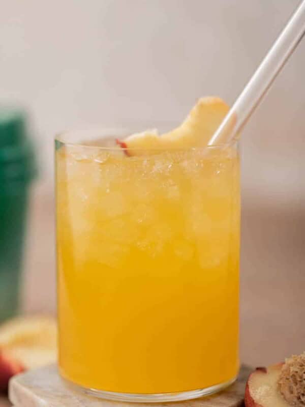 Starbucks peach green tea