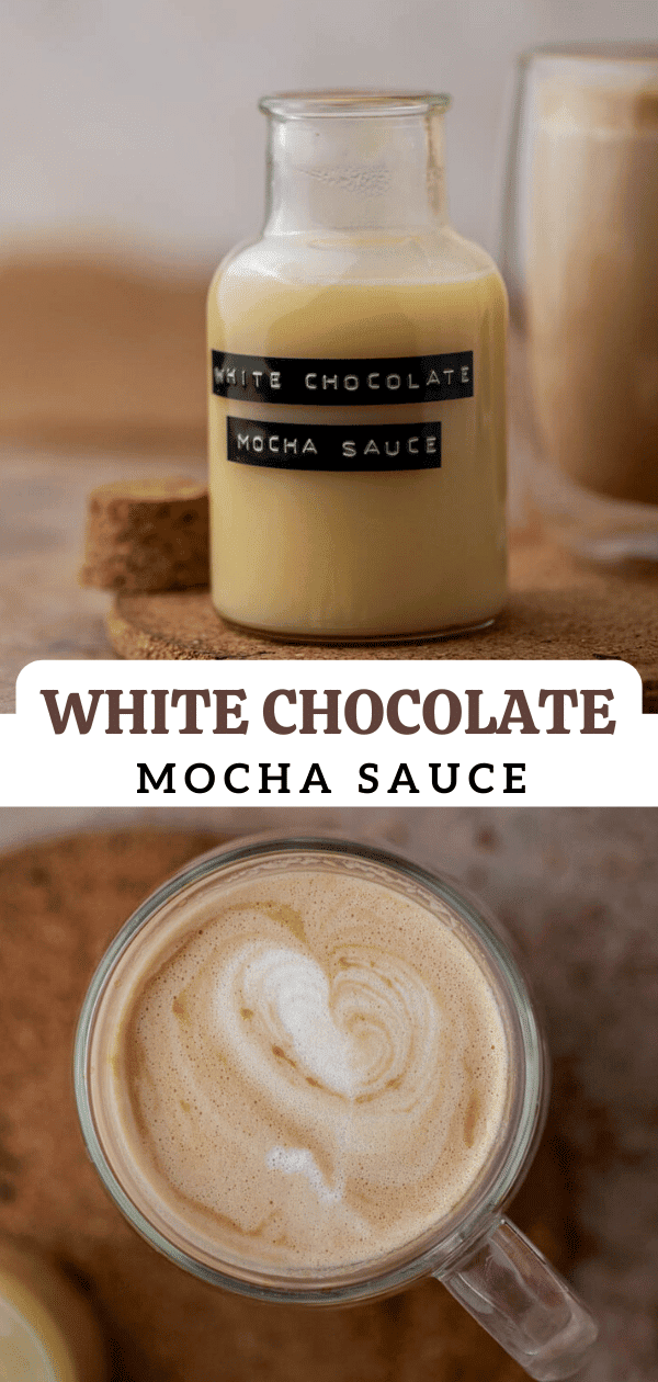 White chocolate mocha sauce 