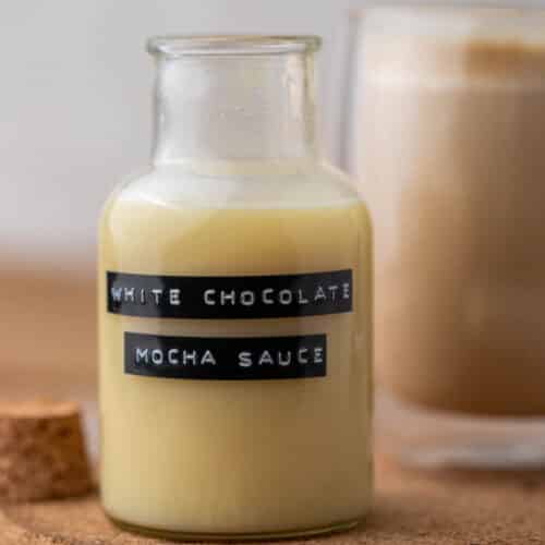 White chocolate mocha sauce