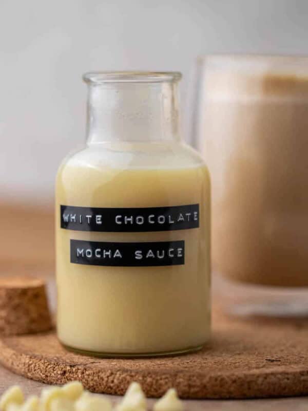 White chocolate mocha sauce