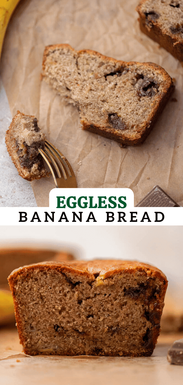 eggless banana bread