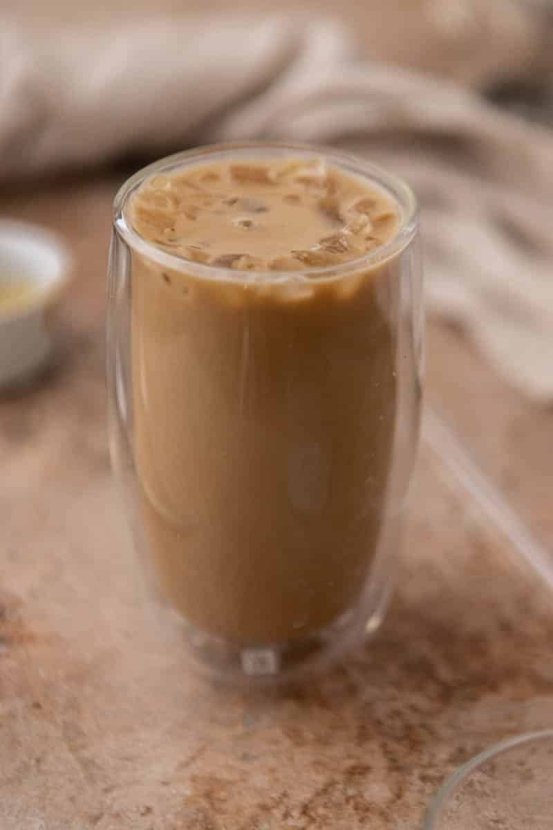 caramel cold brew coffee