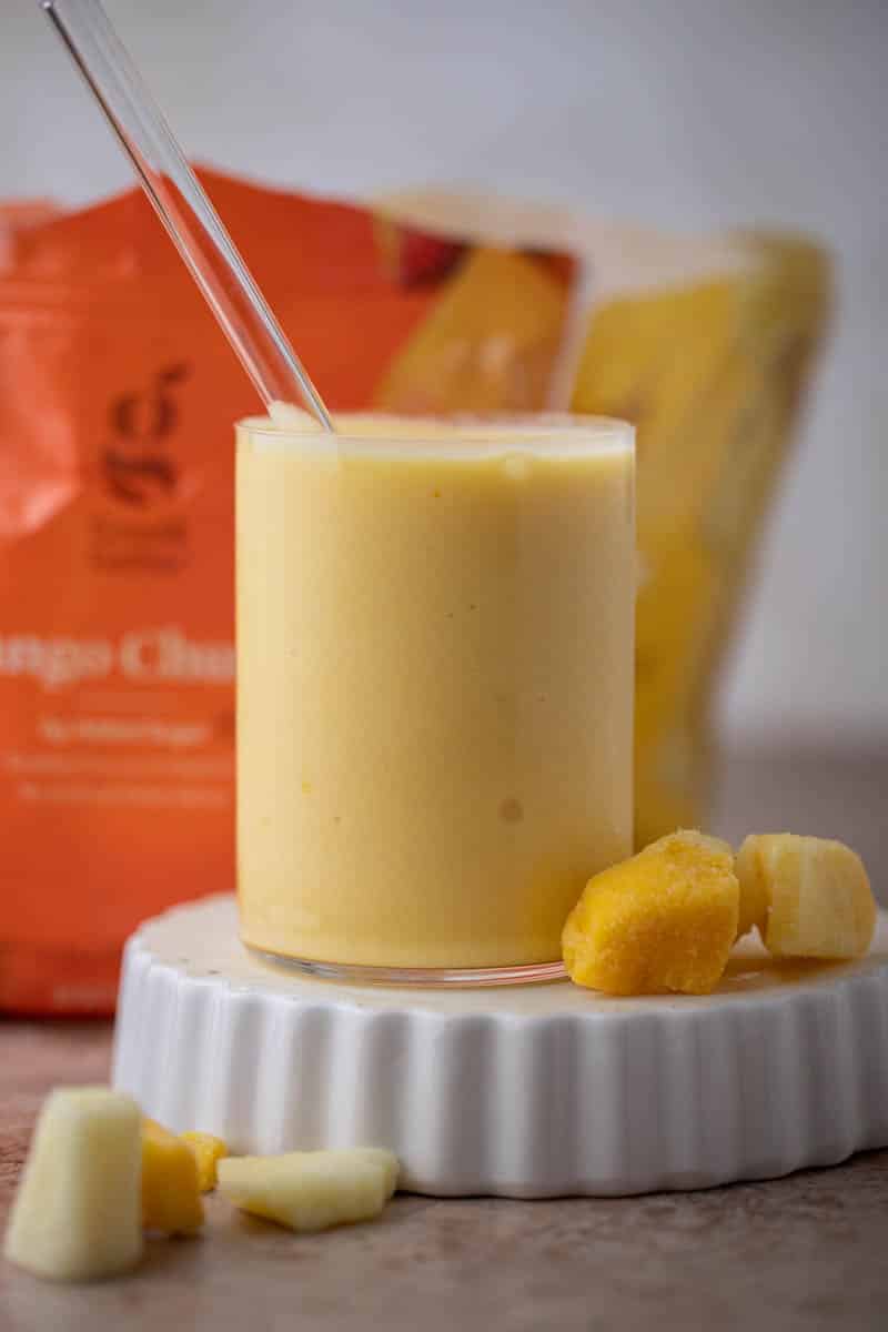 McDonald's mango pineapple smoothie - Lifestyle of a Foodie