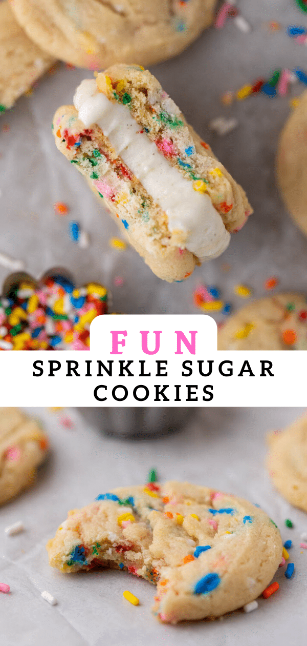 Sprinkle sugar cookies
