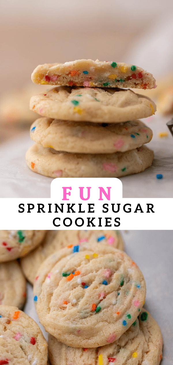 Sprinkle sugar cookies