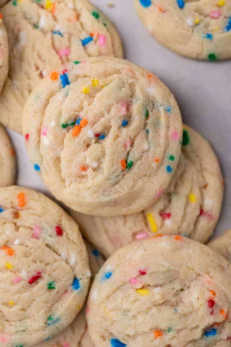 The Best Sprinkle Sugar Cookies - Lifestyle of a Foodie