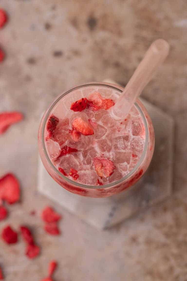 Easy Starbucks Pink Drink Copycat recipe Lifestyle of a Foodie