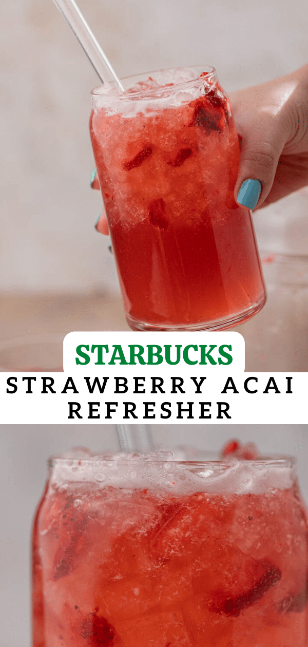Starbucks strawberry acai refresher 