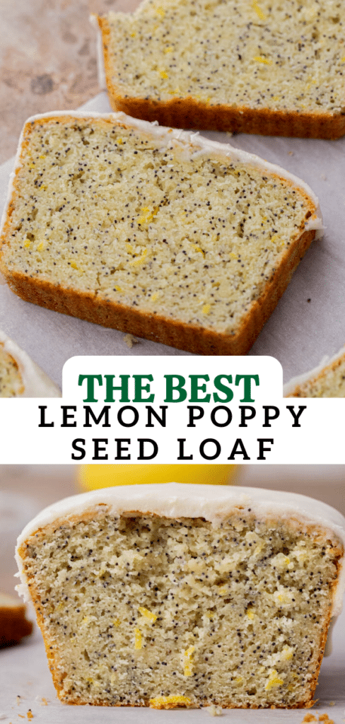 Lemon poppy seed loaf 