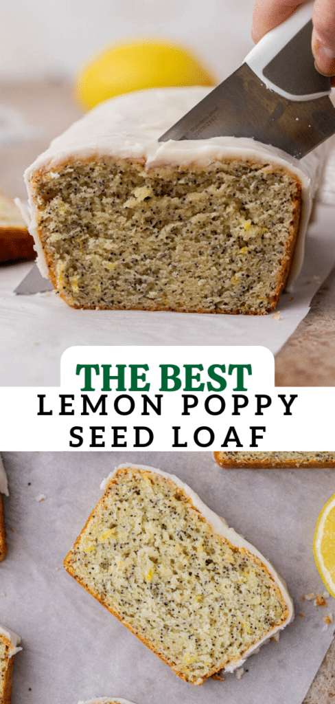 Lemon poppy seed loaf 