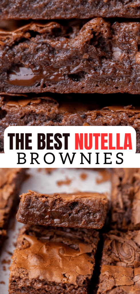 Nutella brownies