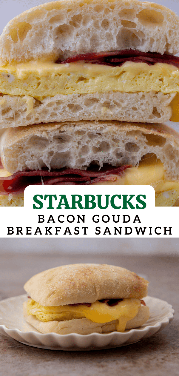 The Best Starbucks Bacon Gouda Breakfast Sandwich Lifestyle of a Foodie