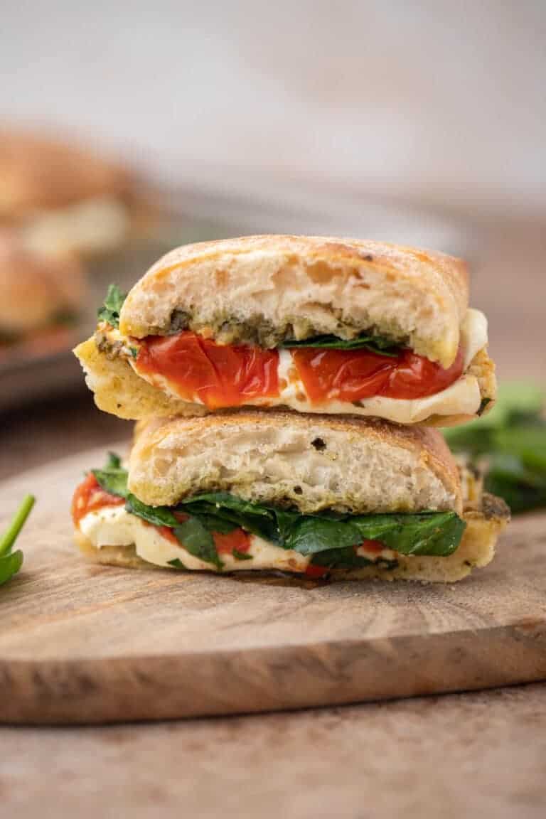 Starbucks roasted tomato mozzarella panini copycat Lifestyle of a Foodie