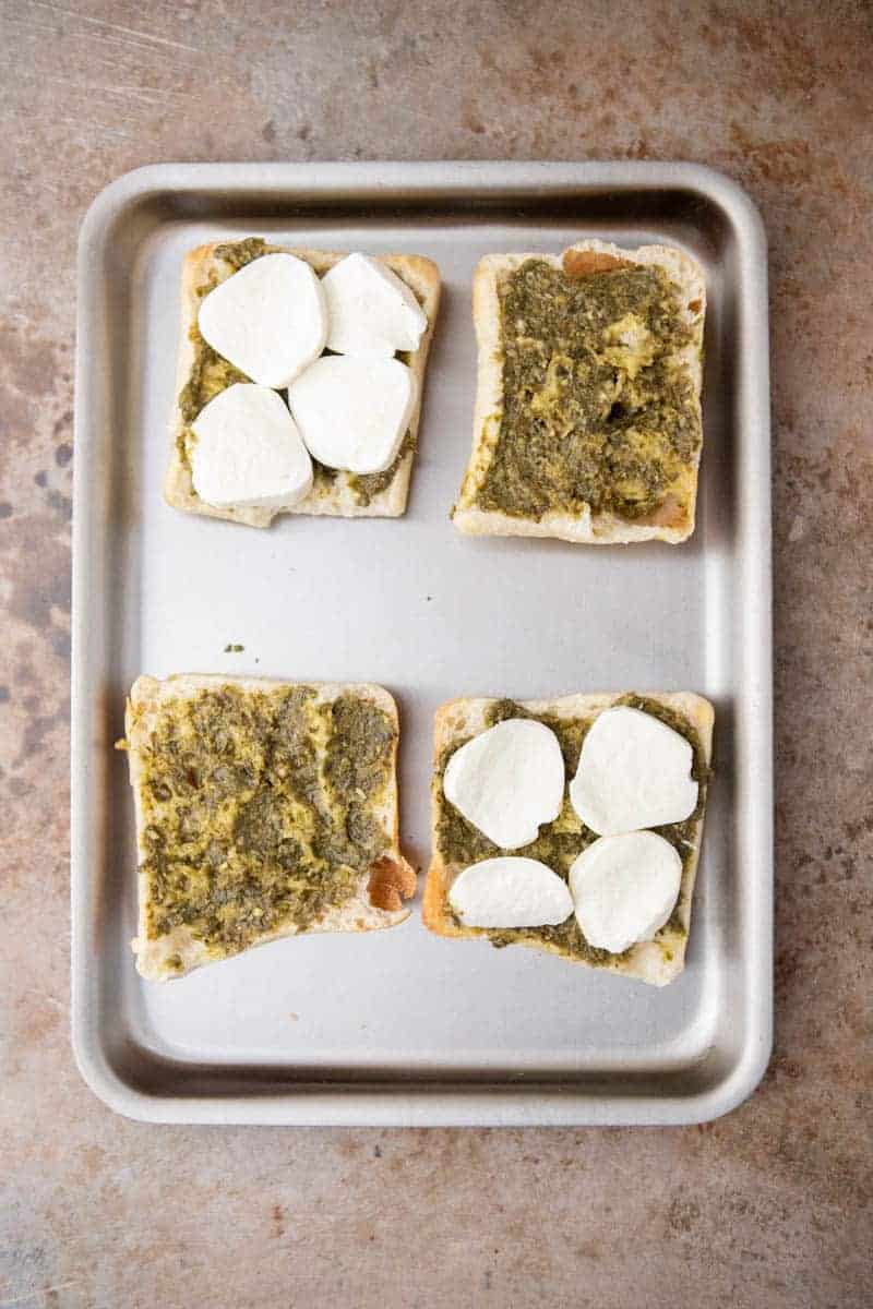 Starbucks roasted tomato mozzarella panini copycat Lifestyle of a Foodie