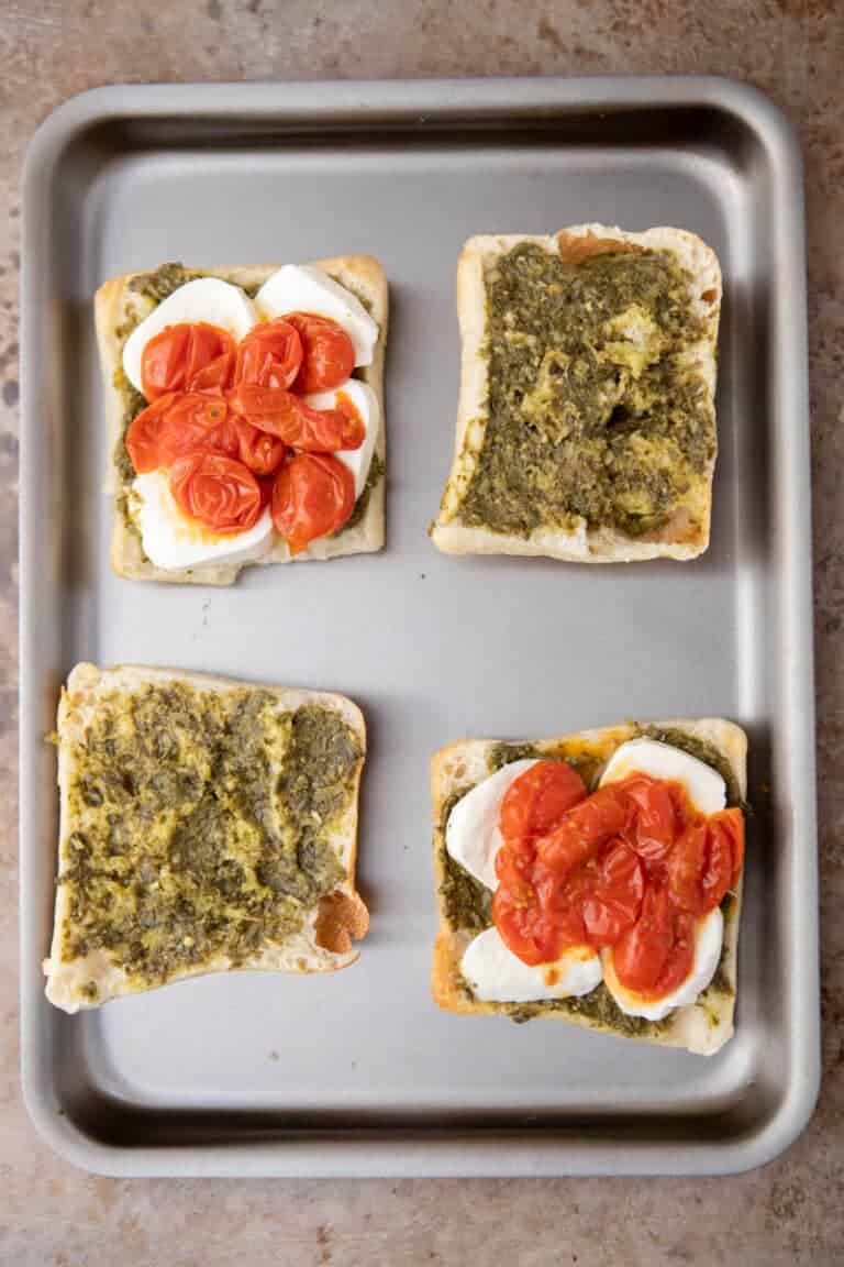 Starbucks roasted tomato mozzarella panini copycat Lifestyle of a Foodie