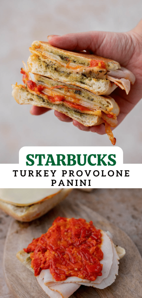 starbucks turkey provolone pesto panini