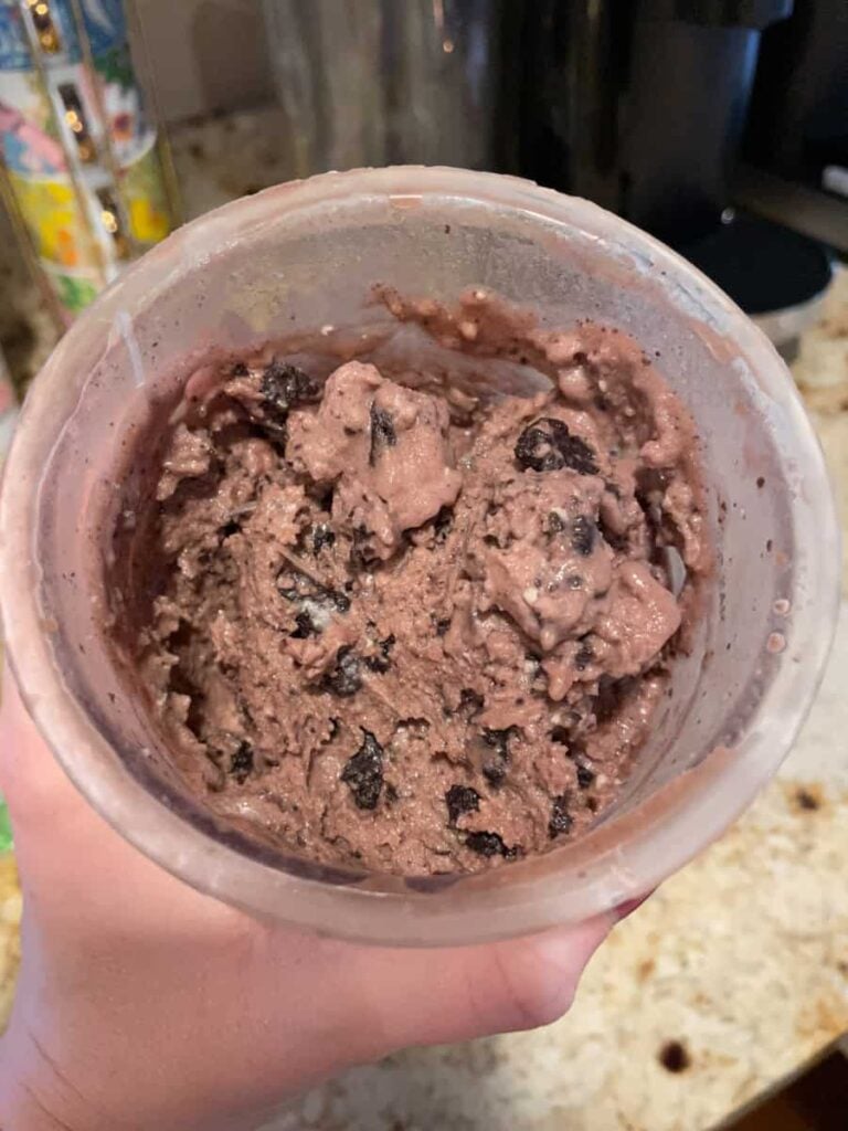 Oreo chocolate ninja creami ice cream