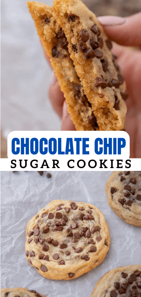 Chocolate chip sugar cookies 