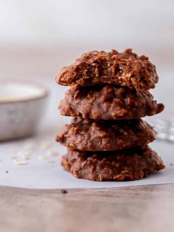 No bake chocolate oatmeal cookies