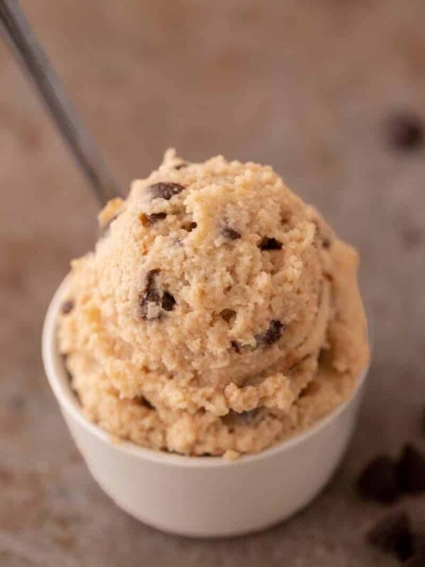 Cottage cheese edible cookie dough