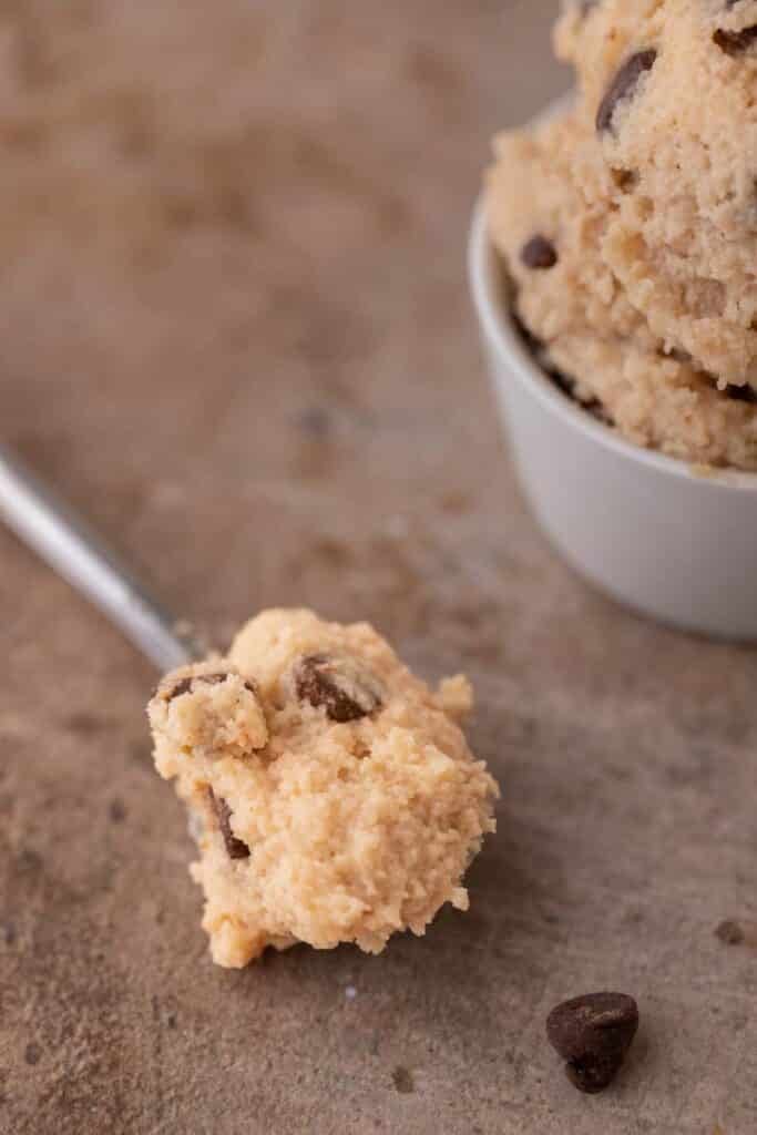 Spoonful of cookie dough