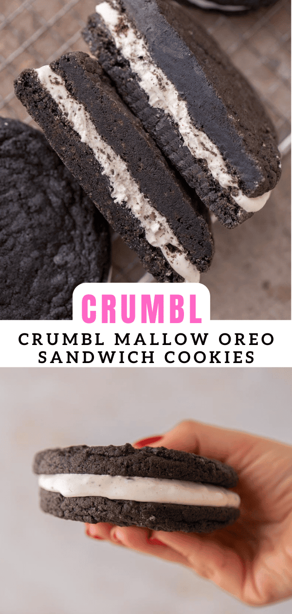 Crumbl Mallow Oreo Sandwich Cookies Lifestyle of a Foodie