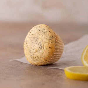 Lemon poppy seed muffins