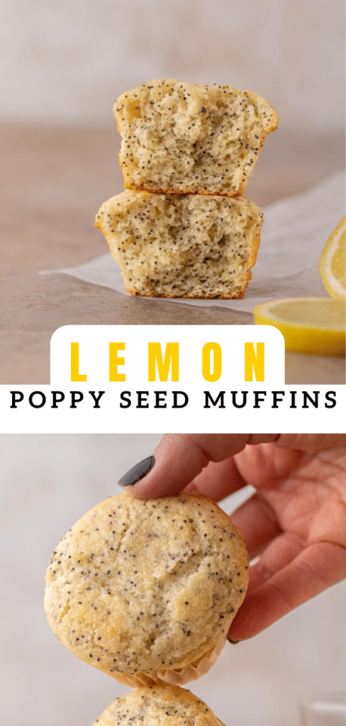 Lemon poppy seed muffins 