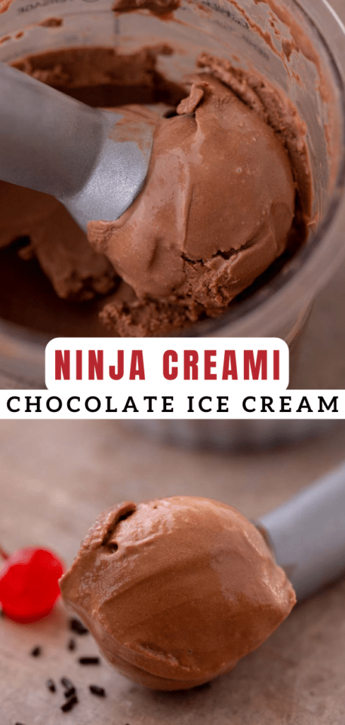Ninja creami chocolate ice cream 