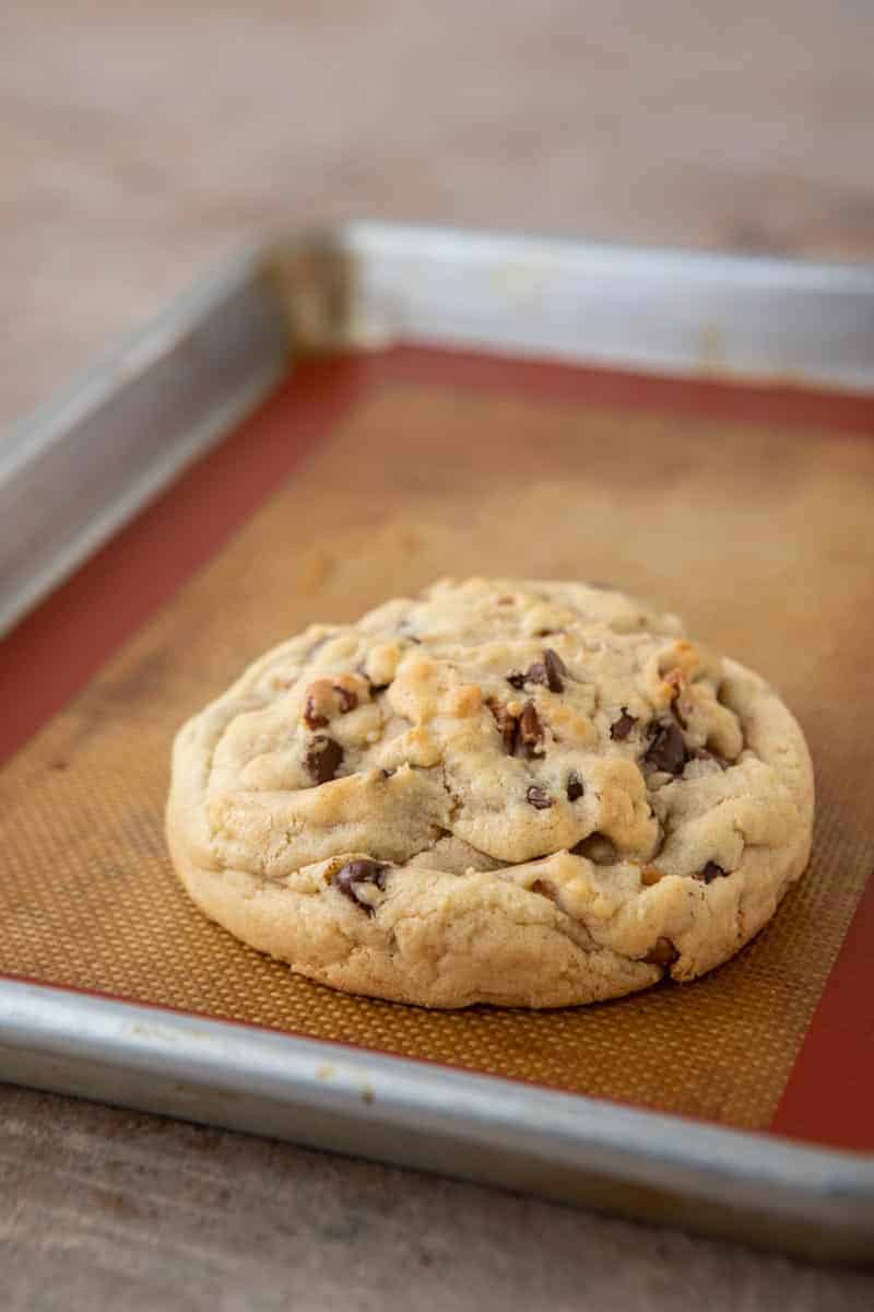 Singleserve Levain Chocolate Chip Cookie Lifestyle of a Foodie