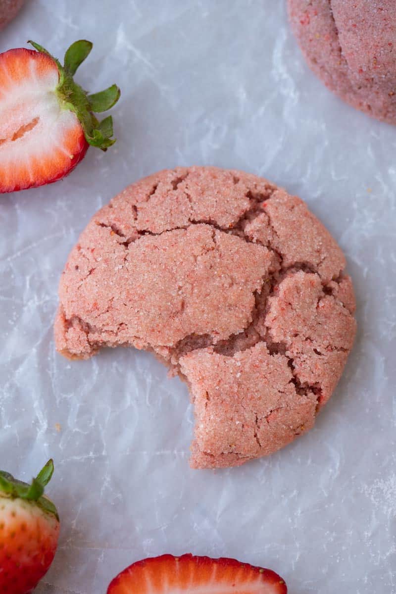 Easy Strawberry Sugar Cookies - Lifestyle of a Foodie